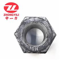10h钢结构六角螺母/gb1229//螺帽磷化m16m20m22m24m27m30工厂直销